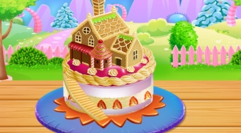 Doll House Cake Cooking