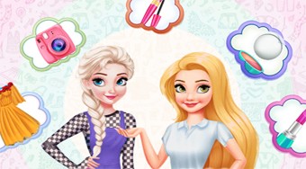 Elsa vs Rapunzel Fashion | Online hra zdarma | Superhry.cz