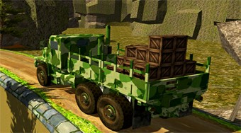 Army Cargo Truck Drive