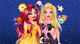 Barbie and Ariel Galaxy Fashionistas