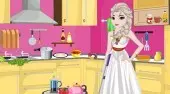 Princess Elsa Kitchen Cleaning