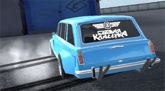 Lada Russian Car Drift