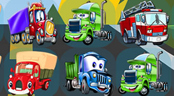 Cartoon Trucks Match 3