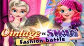 Vintage vs Swag Fashion Battle