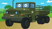 Army Trucks Hidden Letters