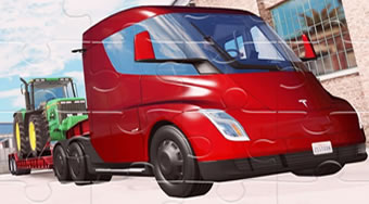 Tesla Trucks Jigsaw