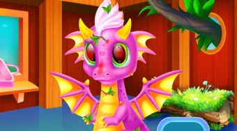 Cute Dragon Caring And Dressup