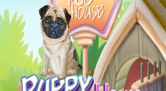Puppy Pug House Decoration