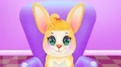 Cute Bunny Caring And Dressup