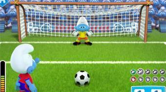 Smurfs Penalty Shoot-Out | Online hra zdarma | Superhry.cz