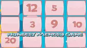 Memory Game With Numbers