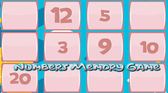 Memory Game With Numbers