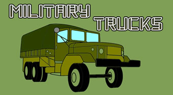 Military Trucks Coloring