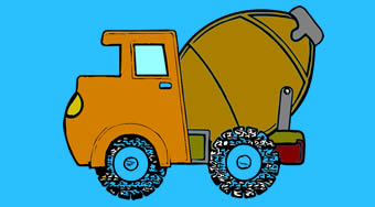 Trucks Coloring Book