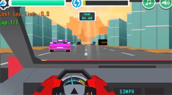 Super Blocky Race