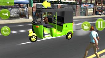 Tuk Tuk Rikshaw Simulator | Online hra zdarma | Superhry.cz
