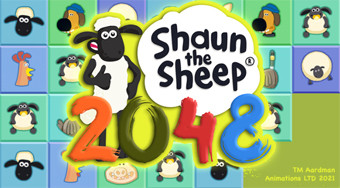Shaun the Sheep 2048 | Online hra zdarma | Superhry.cz