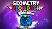 Geometry Neon Dash Rainbow