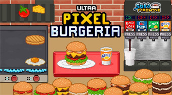 Ultra Pixel Burgeria | Online hra zdarma | Superhry.cz