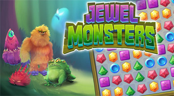 Jewel Monsters | Online hra zdarma | Superhry.cz