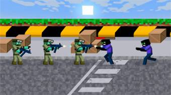 MineWar Soldiers vs Zombies