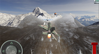 Jet Fighter Airplane Racing