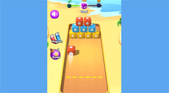 Chain Cube 2048 3D Merge Game