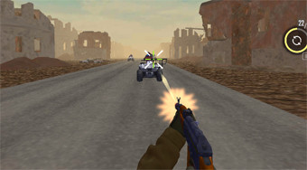Road Chase: Shooter Realistic Guns