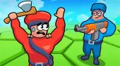Tile Hex World: Red vs Blue