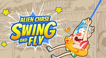 Alien Chase - Swing and Fly