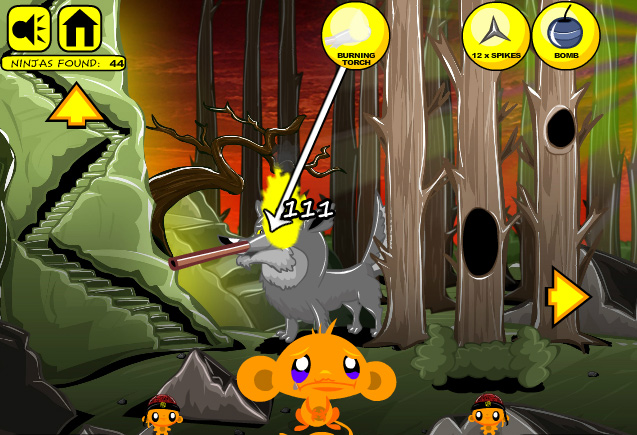 Monkey go happy ninjas 2 cheap