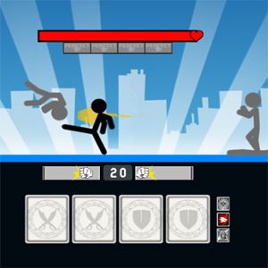 Stickman Fighter Mega Brawl - Hra na Mobil