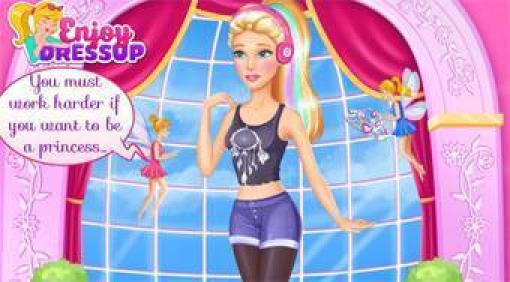 Barbie charm top school challenge